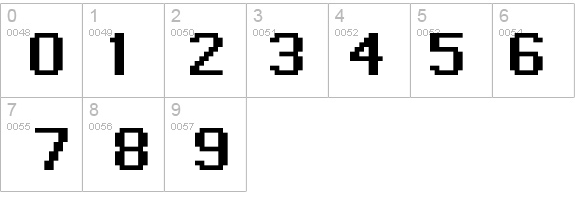 standard 09_65 details - Free Fonts at FontZone.net