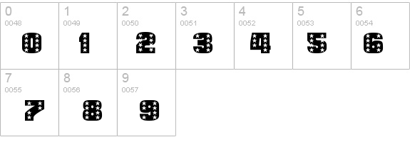 StarsCaps details - Free Fonts at FontZone.net