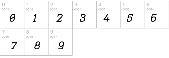 Street Corner Slab Upper Obl details - Free Fonts at FontZone.net