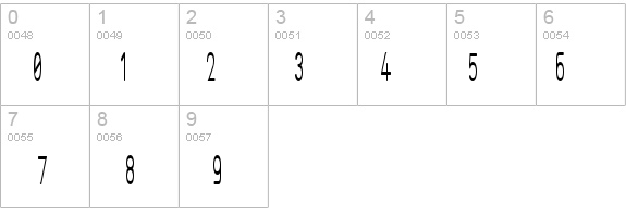 Street Corner Upper Narrower details - Free Fonts at FontZone.net