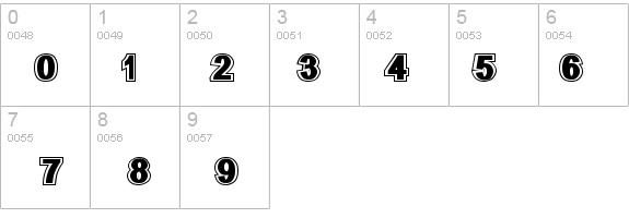 SURROUNDED large details - Free Fonts at FontZone.net