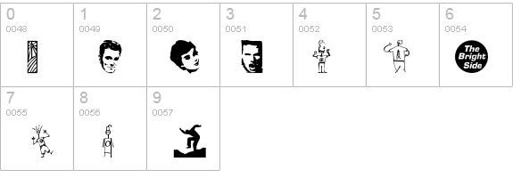 TheBrightSide details - Free Fonts at FontZone.net