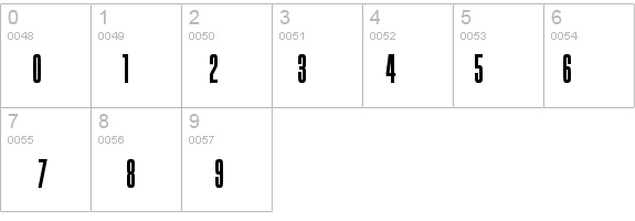 Thin Regular details - Free Fonts at FontZone.net