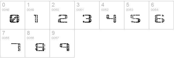 Tonik BRK details - Free Fonts at FontZone.net