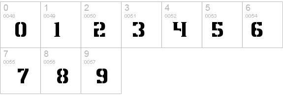 TPF U13 details - Free Fonts at FontZone.net