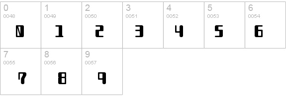 TYPEOUT2097ALP-Regular details - Free Fonts at FontZone.net