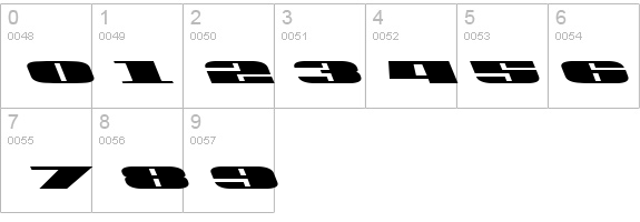 U.S.A. Leftalic details - Free Fonts at FontZone.net