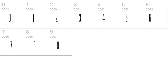 Univers LT 39 Thin Ultra Condensed details - Free Fonts at FontZone.net