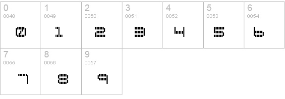 Vertical Tuning details - Free Fonts at FontZone.net