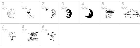 WeatherBats details - Free Fonts at FontZone.net