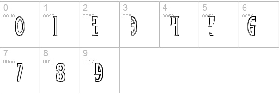 Wolf's Bane Outline details - Free Fonts at FontZone.net