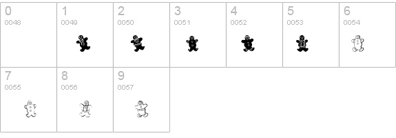 WWGingerbread details - Free Fonts at FontZone.net