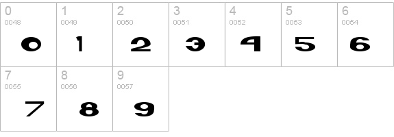 XLR8 details - Free Fonts at FontZone.net