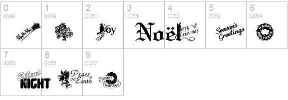 XmasTyme 1 details - Free Fonts at FontZone.net