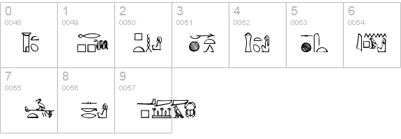 Yiroglyphics details - Free Fonts at FontZone.net