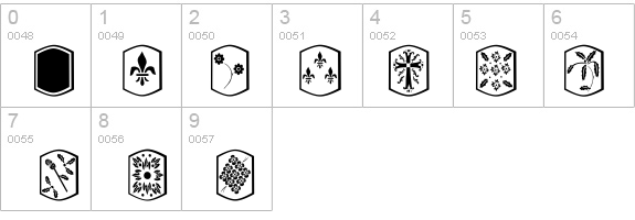 YY Old English Dingbats  details - Free Fonts at FontZone.net