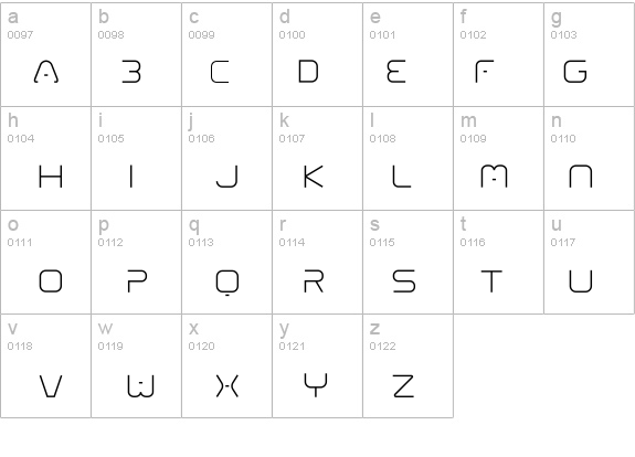 01 Digitall details - Free Fonts at FontZone.net