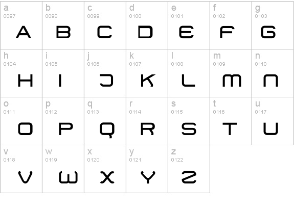 01 DigitMono details - Free Fonts at FontZone.net