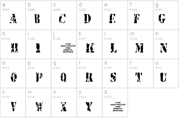 4YEOstamp details - Free Fonts at FontZone.net