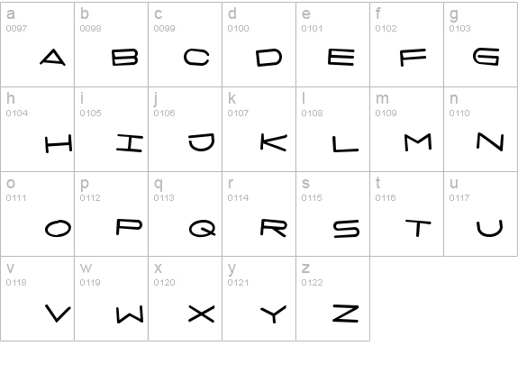 7 days rotated details - Free Fonts at FontZone.net