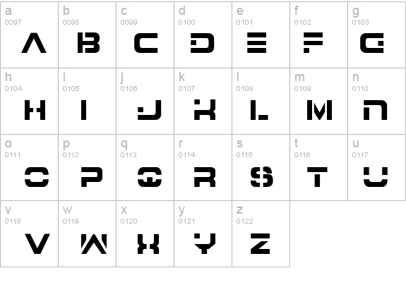 7th Service Semi-Condensed details - Free Fonts at FontZone.net