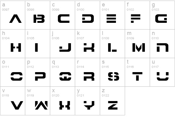 7th Service details - Free Fonts at FontZone.net