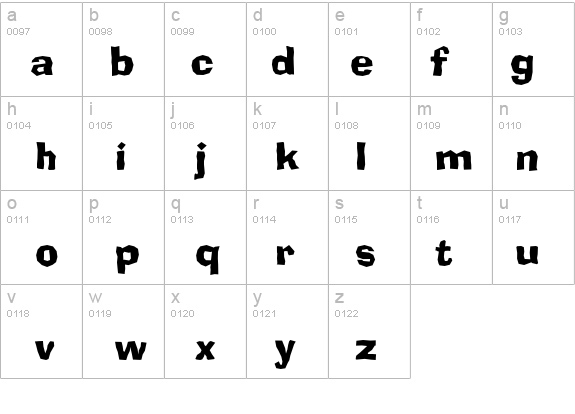 a_Broker details - Free Fonts at FontZone.net