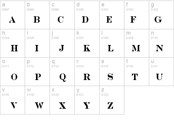 a_SeriferNrCps Bold details - Free Fonts at FontZone.net