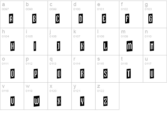 a_VizoraCmUp details - Free Fonts at FontZone.net