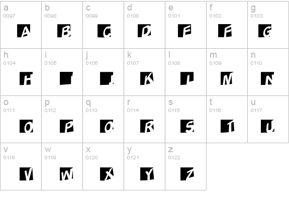 ABCLogosXYZCrazy details - Free Fonts at FontZone.net