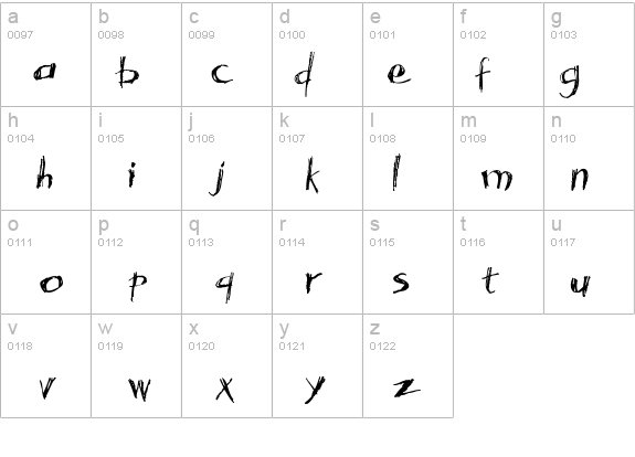 Acacia 23 details - Free Fonts at FontZone.net