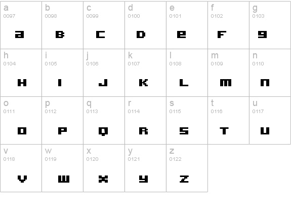 Acknowledge TT -BRK- details - Free Fonts at FontZone.net