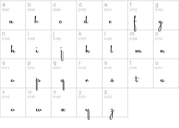 Шрифт monplaisir scripting