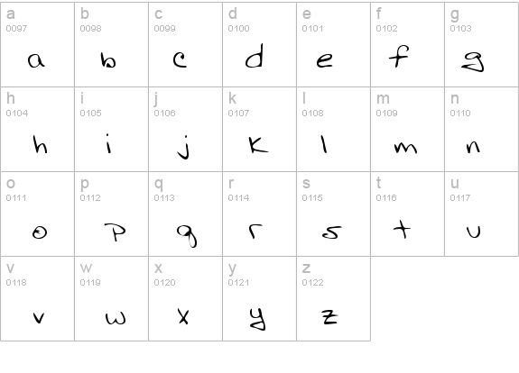 AdamsHand Regular details - Free Fonts at FontZone.net