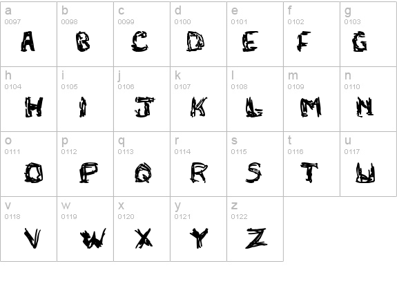 adlock details - Free Fonts at FontZone.net