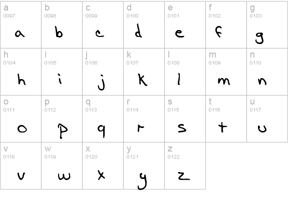 Ã†nigma Scrawl (BRK) details - Free Fonts at FontZone.net