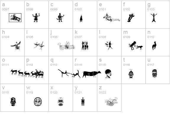 Africa details - Free Fonts at FontZone.net