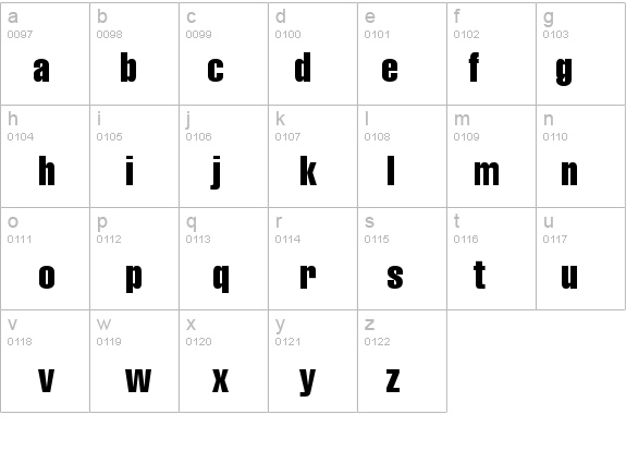 AG Letterica Compr Plain Medium details - Free Fonts at FontZone.net