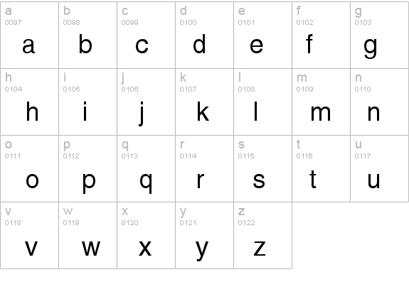 AG Letterica Roman Medium details - Free Fonts at FontZone.net