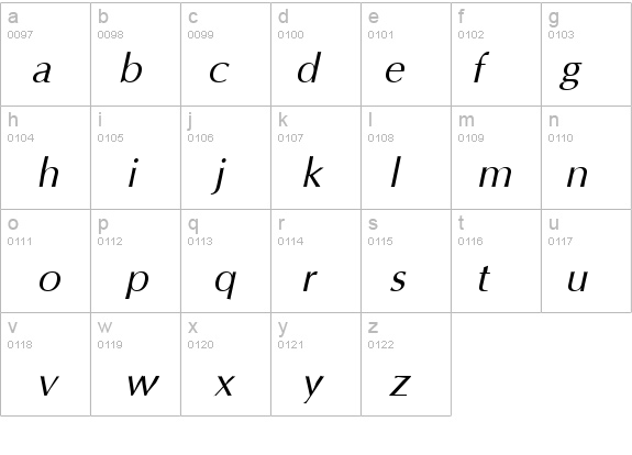 AGOpusHighResolution Oblique details - Free Fonts at FontZone.net