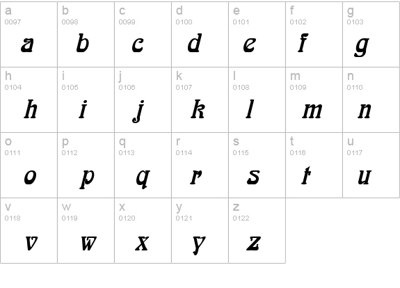 Aidan Thin Italic details - Free Fonts at FontZone.net