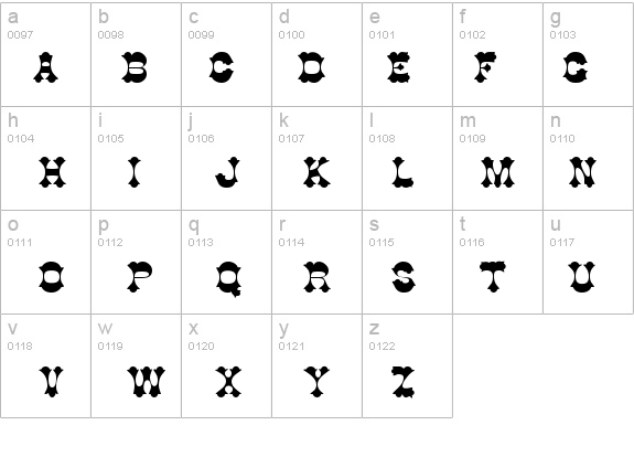 AlamoCapsSSK Regular details - Free Fonts at FontZone.net