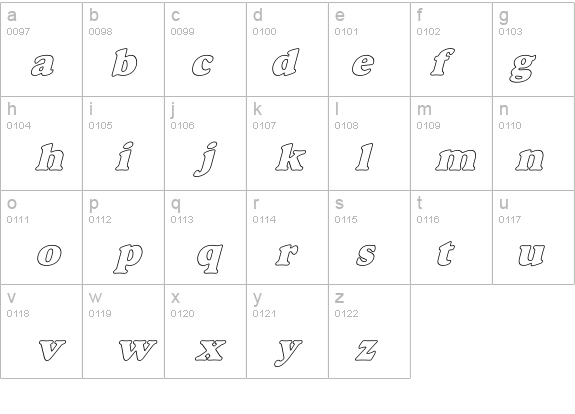 Alexuss Heavy Holl_I details - Free Fonts at FontZone.net