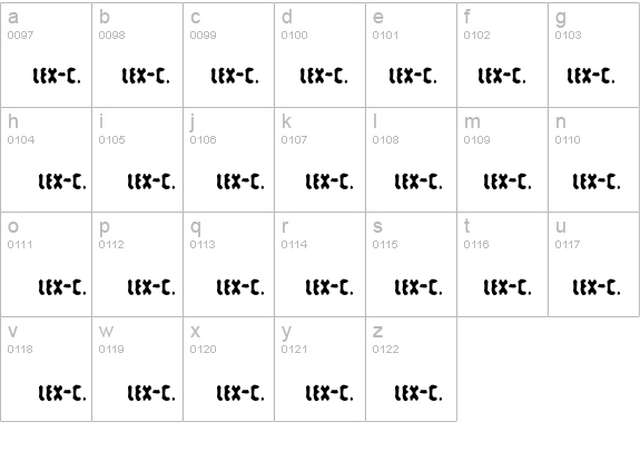 alienwarping details - Free Fonts at FontZone.net