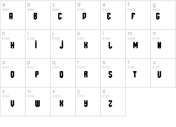 AmazDooMRight2 details - Free Fonts at FontZone.net