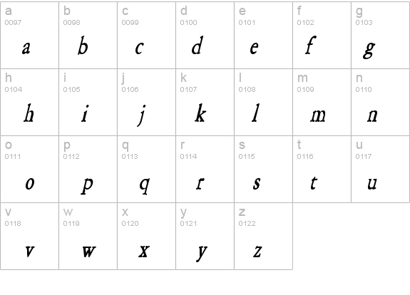 Amery Condensed BoldItalic details - Free Fonts at FontZone.net