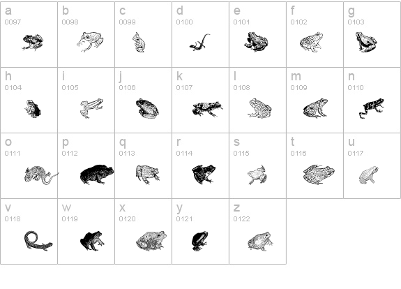 AmphibiPrint details - Free Fonts at FontZone.net