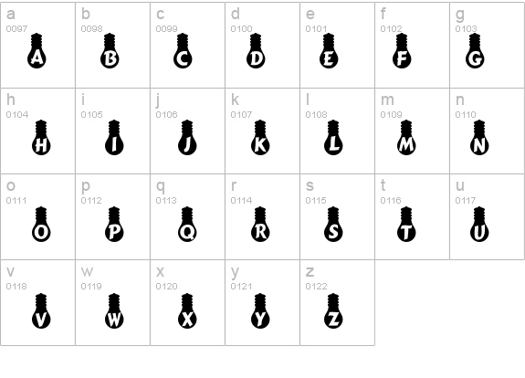 Ampoule Heavy details - Free Fonts at FontZone.net