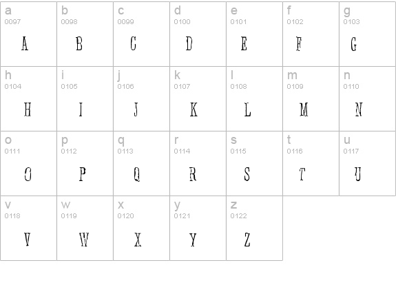 Anhedonia details - Free Fonts at FontZone.net