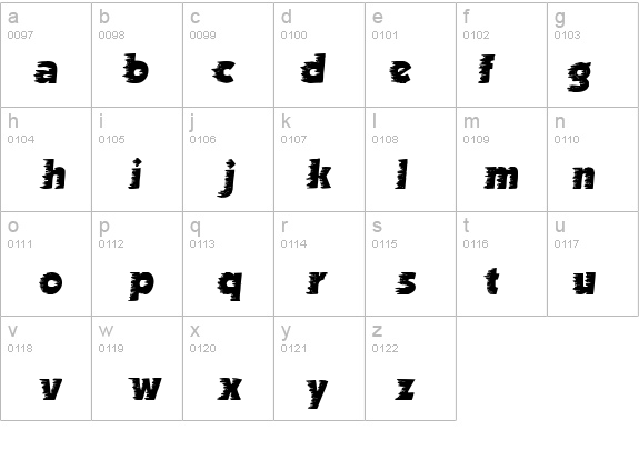 AnniesWindy Semi-expanded details - Free Fonts at FontZone.net